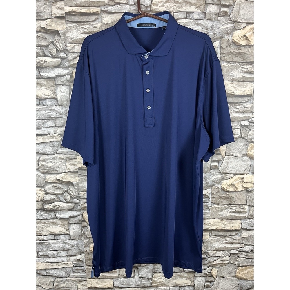 Greyson Navy Blue Golf Polo Sz XXXL